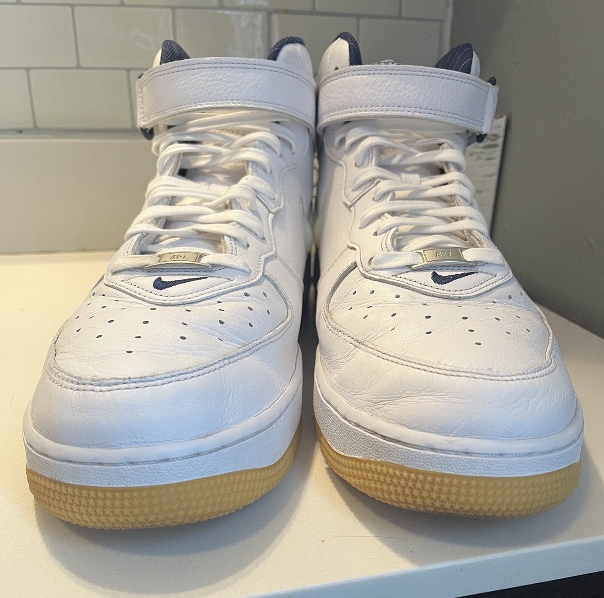 Nike Air Force 1 Mid Jewel QS NYC - Yankees Size 15 DH5622-100 Lot