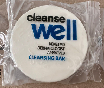 LOT OF 25 KenetMD Cleanse WELL Cleansing Bars Soap, 1oz Each, Hotel Travel Size