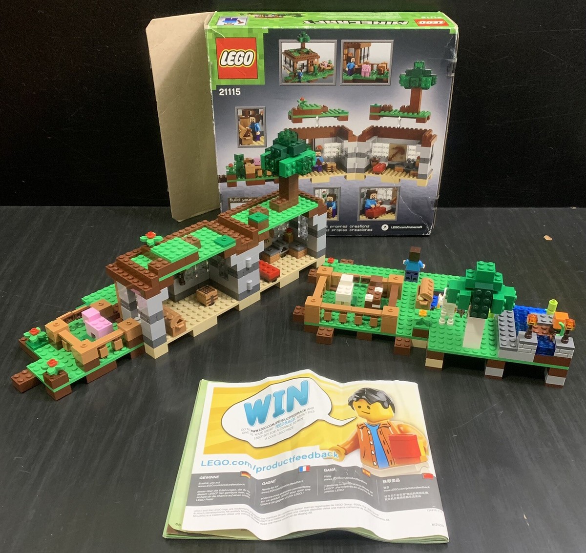 Minecraft 21115 Lego Minecraft 2115 LEGO Minecraft 2114 La Ferme