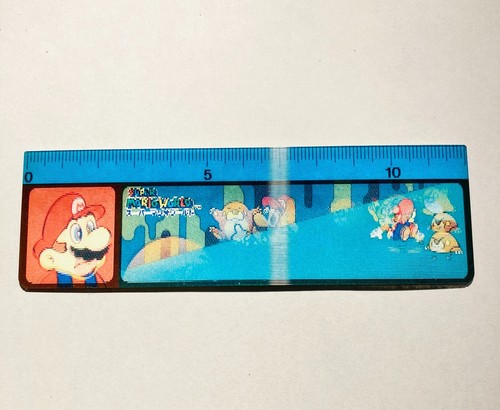 SUPER MARIO WORLD 12cm scale 1990 Very Rare From Japan Nintendo Mitsubishi F/S