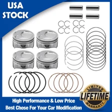Oversize +0.50MM Piston Ring & Pistons Kit 23041-2E200 For 2014-2018 FORTE 5 2.0
