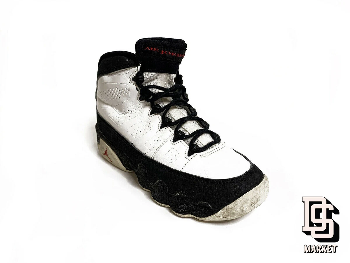 YOUTH OG 1994 NIKE AIR JORDAN 9 3Y WHITE BLACK BIRMINGHAM BARONS BASEBALL 1 3