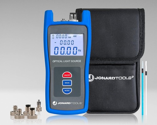 Jonard Tools FPL-5555 Fiber Power Meter & SM/MM Optical Light Source & Bag - Picture 3 of 6
