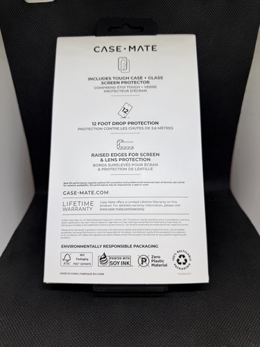 Case-Mate Case & Screen Protector Bundle for Samsung Galaxy A35 (5G) - Black - Picture 2 of 2