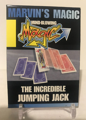Vintage Marvin s Magic The Incredible Jumping Jack Card Trick