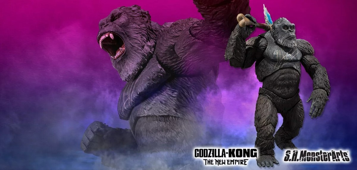 Bandai Godzilla x Kong: The New Empire S.H.MonsterArts Kong