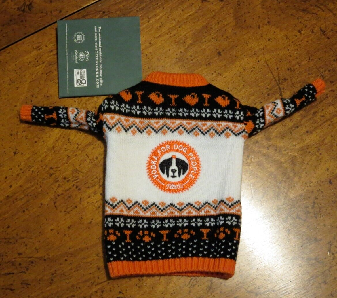 tito's vodka dog sweater BUY] Tito's Handmade Vodka | Dog Sweater