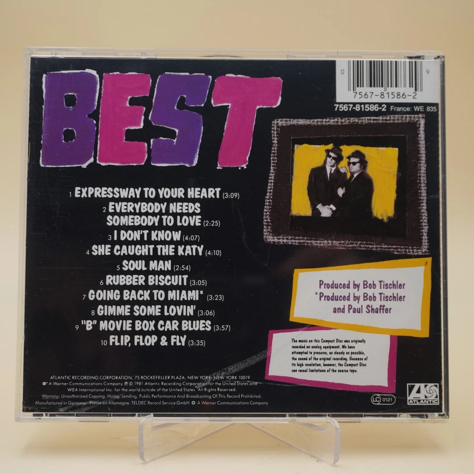 The Blues Brothers – Best Of The Blues Brothers | CD | Zustand sehr gut - Bild 2 von 2