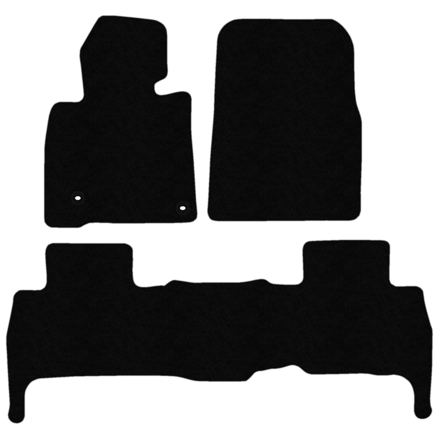 Tapis de sol Land Cruiser J200 en velours et cuir bleu pour affronter le quotidien