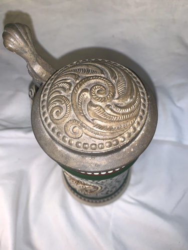 Christmas Beer Stein Avon Limited Edition 1978 Brazil-Hunting Fishing Budweiser - Picture 5 of 18