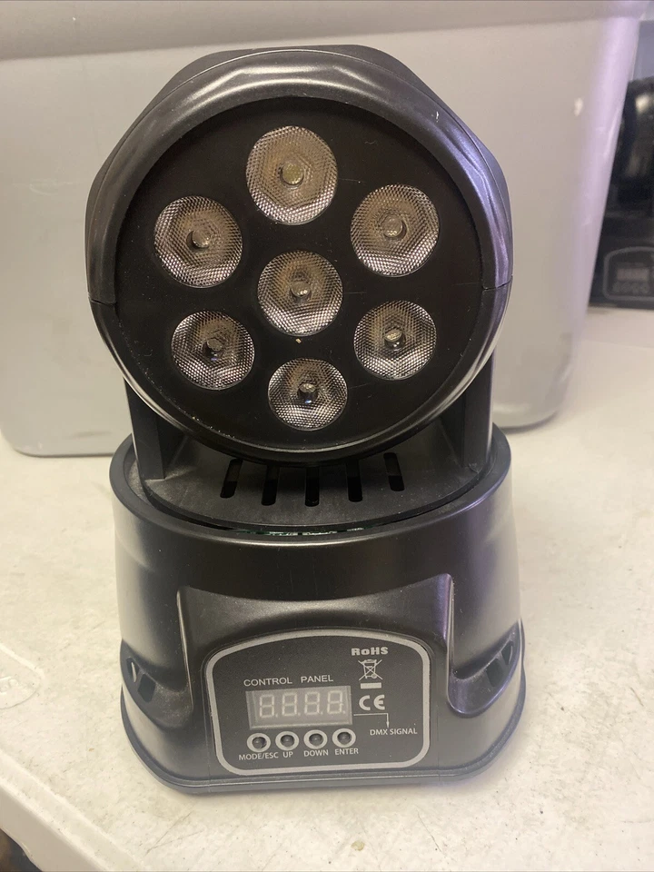 DJ Lights Moving Head,RGBW Mini Stage Lights Moving Head, DMX DJ Disco Lights... - Image 3 of 4