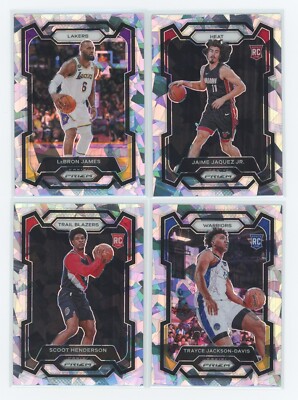 2023-24 Prizm NBA Basketball Cracked ICE PARALLELS (BUY 3 GET 1) You Pick/Choose