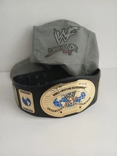 Official WWE World Intercontinental Championship Belt Display 2005 Attitude Case