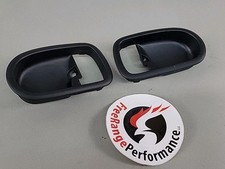 1999-2005 Nb Mazda Miata Door Handle Trim Cups Cup Pair Lh Rh Black Mx-5