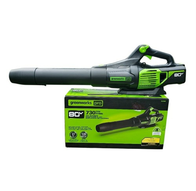 #ad #ad Greenworks Pro 80V 730 CFM 170 MPH Brushless Leaf Blower BLB489 Tested TOOL ONLY $119.95