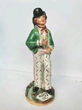 Victorian Staffordshire Sailor Figure Mid 19th Centry double Figureine