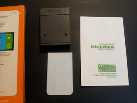 The Electric Company Math Fun Intellivision CIB Complete 1 Overlay Tested Works
