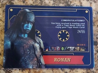 2023 Finding Unicorn Guardians of the Galaxy Vol 3 Tape Music Ronan Blue #24/55