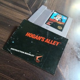 Hogan's Alley - 5 Screw - Nintendo NES - Authentic, With Manual 