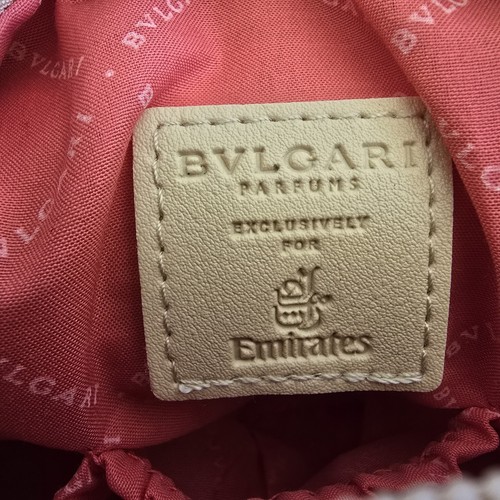BVLGARI Makeup Or Toiletry Bag Exclusively For Emirates Amenity Kit Bag Only - Picture 5 of 7