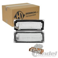 Diederichs Kennzeichenleuchte Passend FüR CitroËN Jumper Fiat Ducato Peugeot BOX