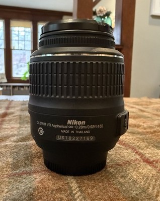Nikon AF-S DX Nikkor 18-55mm f 1:3.5-5.6 G VR Lens | eBay