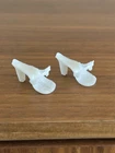 Vintage 1960's Ponytail Clone Barbie Doll ~ UNEEDA WENDY White High Heels SHOES