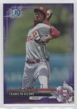 2017 Bowman Draft Chrome Purple Refractor 123/250 Franklyn Kilome #BDC-112 0l9t
