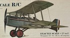 RARE/VINTAGE SE5a WWI Biplane R/C Kit By Topflite Exact Scale 2” to 1’ WS-53” — photo 7