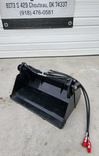 Mini Skid Steer IRanch 4-in-1 Bucket Hydraulic Attachment 38" AGT Toro Dingo