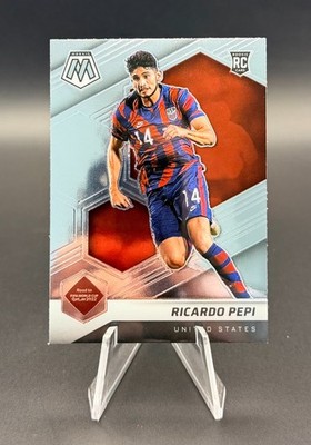 2021-22 Panini Mosaic FIFA Wold Cup - Ricardo Pepi Silver Rookie USMNT #99