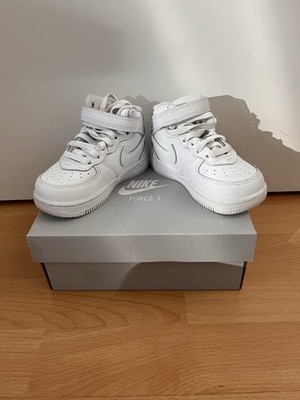Nike Air Force 1 Mid Le White, Größe 23,5
