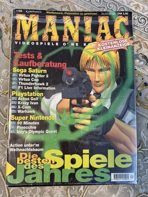 Retro Zeitschriften Paket (1996-1998) - 2x MAN!AC & 2x Mega Fun (PS1 / N64)