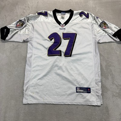 Vintage Baltimore Ravens Jersey Men 54 2XL Ray Rice 27 On Field Y2K Football NFL