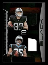 2024 Panini Black Brock Bowers / Ja'Tavion Sanders -BBJS Dusk 2 Dawn /199 TV2283