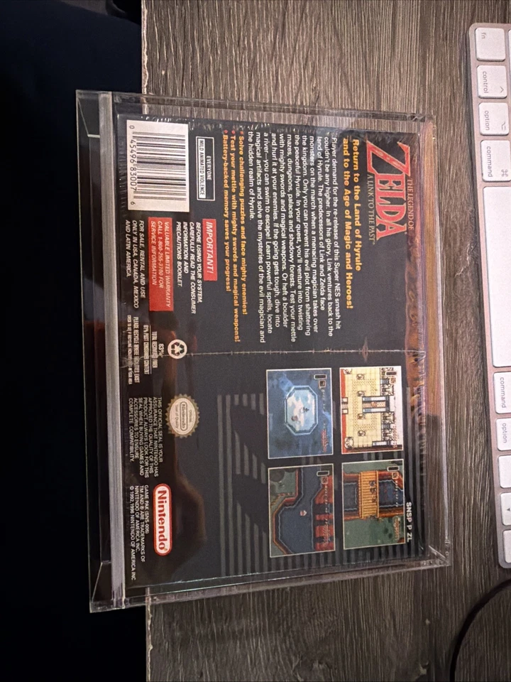 The Legend Of Zelda: A Link To The Past SNES Super Nintendo 1992 New & Sealed - Image 2 of 4