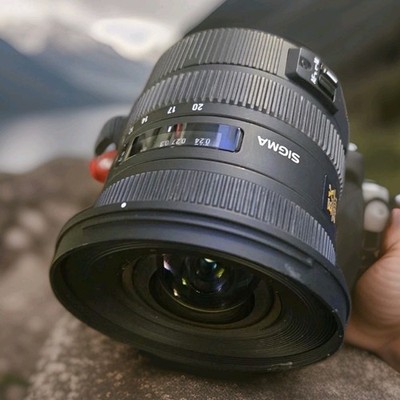 Sigma EX 10-20mm f/3.5 HSM EX DC Lens For Canon