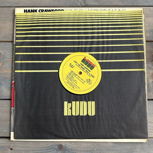 Hank Crawford Don't You Worry 'Bout A Thing Vinyl LP (1974) KU 19 S1 EX/VG+ - Picture 5 of 7
