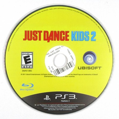 Just Dance Kids 2 Playstation 3 Authentic Tested Disc Only