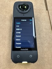 Insta360 X4 8K 360 Action Camera WORKS-HAS COSMETIC - NO SCRATCHES ON THE LENS--