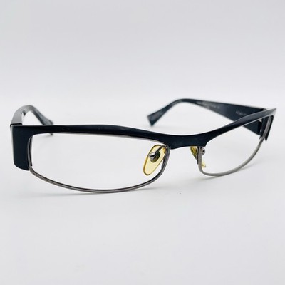 ALAIN MIKLI Brille SCHWARZ RECHTECKIG Brillengestell MOD: A0340-01