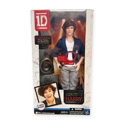 One Direction Harry Styles Singing Harry 12'' Doll 1D Hasbro 2011 NEW IN BOX