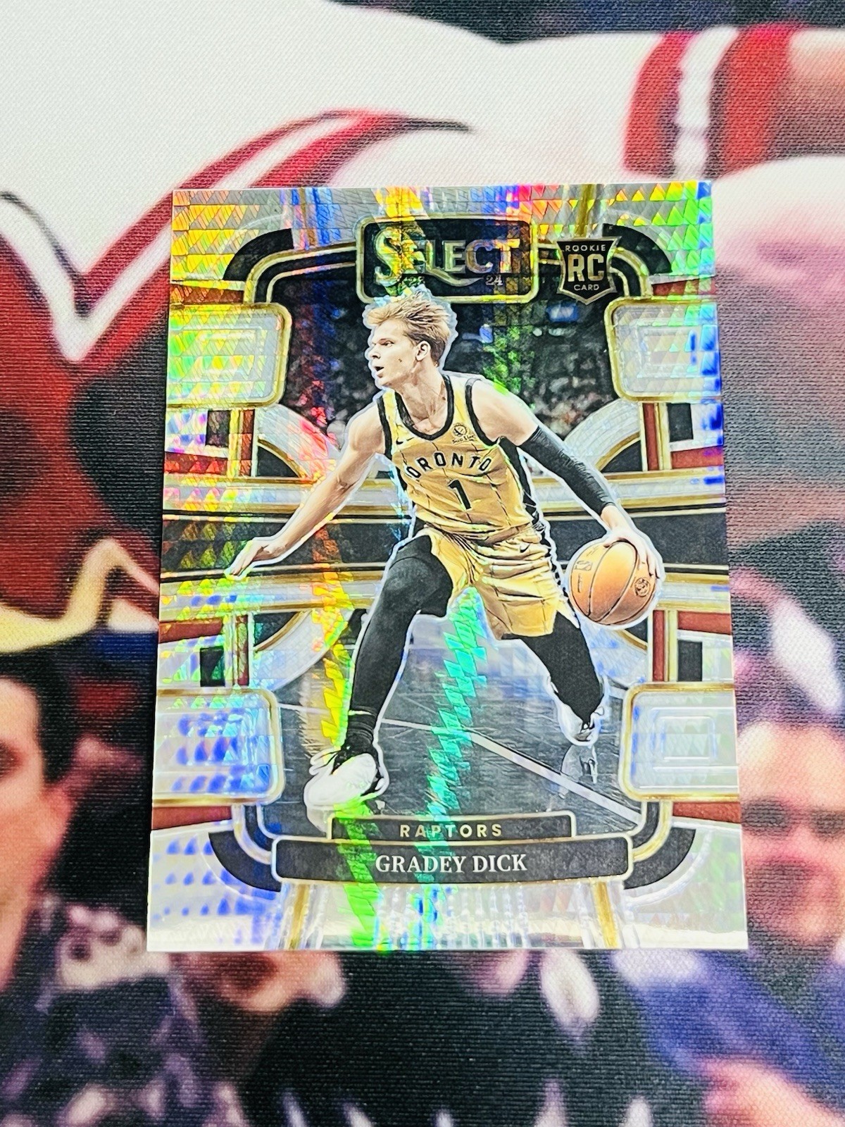 2023-24 Panini Select Gradey Dick Concourse #90 5/8 Lucky Envelopes Rookie RC