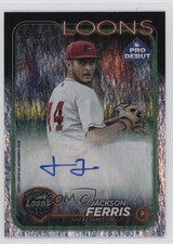 2024 Topps Pro Debut Sparkle Foil Auto 13/199 Jackson Ferris #PD-109 Auto sk0