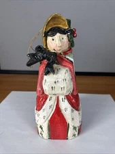 HOUSE OF HATTEN 1991 VICTORIAN CHRISTMAS 7" LADY DENISE CALLA CAROLER