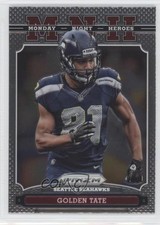 2013 Panini Prizm Monday Night Heroes Golden Tate #4 9h3