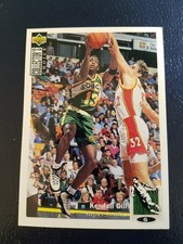 Kendall Gill Seattle Supersonics 1994 - 1995 UD Collector's Choice JAPANESE #13
