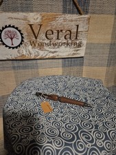 VERAL WOODWORKING Handmade Turned Pen-Walnut-Gunmetal