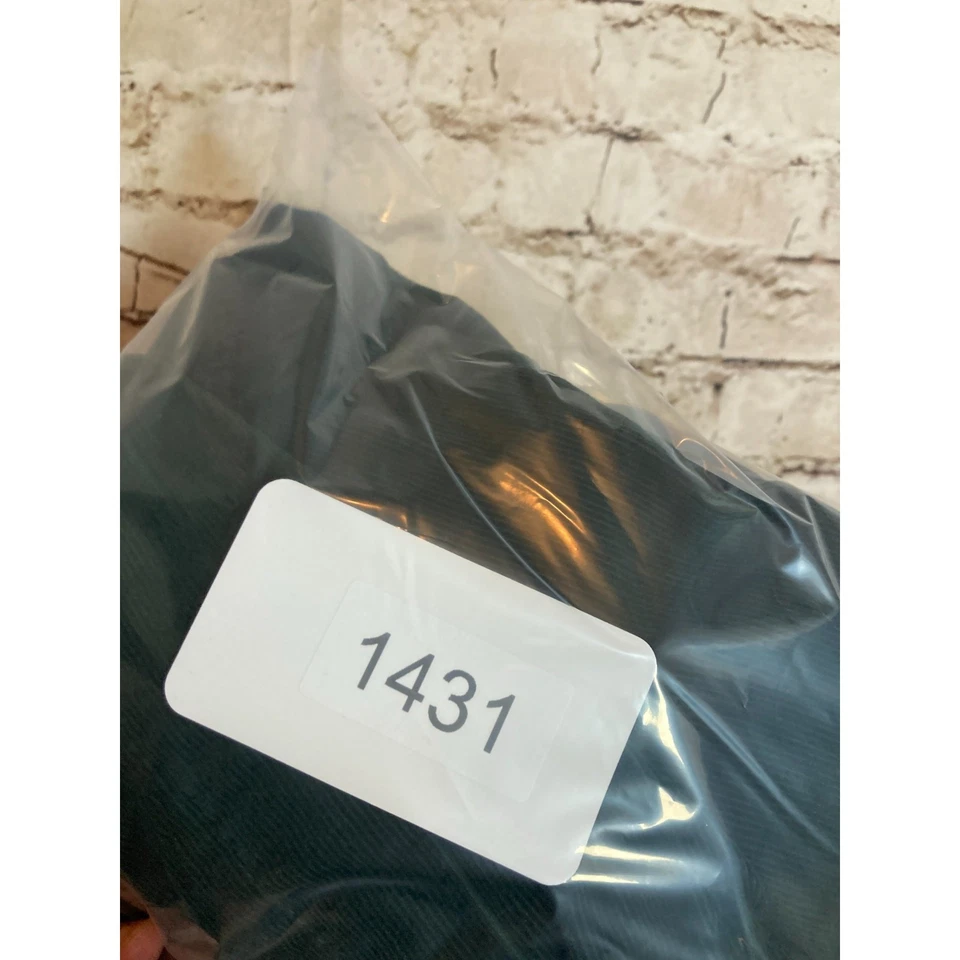 Calça de veludo vintage Cabin Creek feminina 18 verde floresta bootcut algodão - Imagem 3 de 4