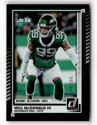 Will McDonald IV 2025 Donruss #241 Season Stat Line #/500